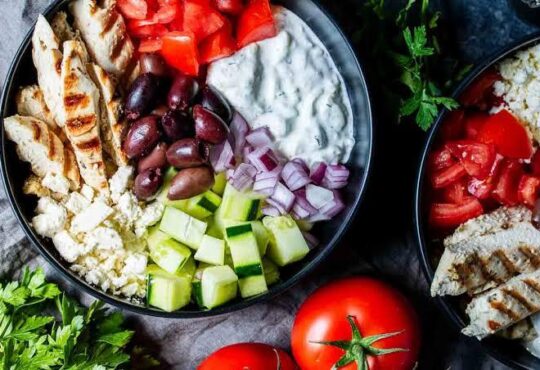 Greek Gyro Bowls Recipe
